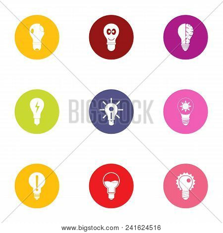 Skylight Icons Set. Flat Set Of 9 Skylight Vector Icons For Web Isolated On White Background