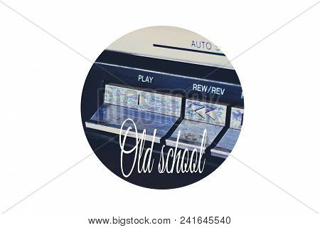 Old Tape Recorder Play Cassette Audio Vintage Retro Volume Sound 80s 70s 90s Nostalgia Music Song Me