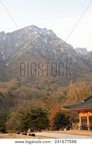 Gangwon Do/sokcho Si/south Korea - February 27: 
Sinheungsa Temple Korea  On 02 27 2018 In Seoraksan