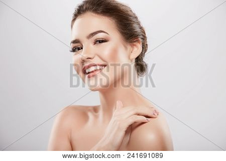 Pretty Girl With Perfect Skin