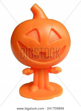 Helloween Emoji Figurine Isolated On White Background