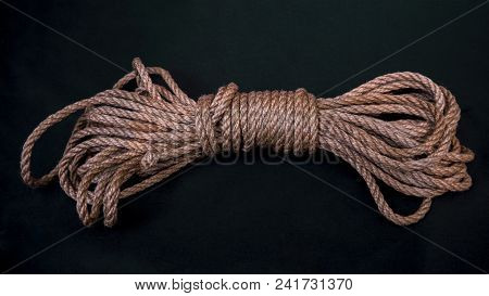 Jute Bondage Rope In A Skein For Shibari