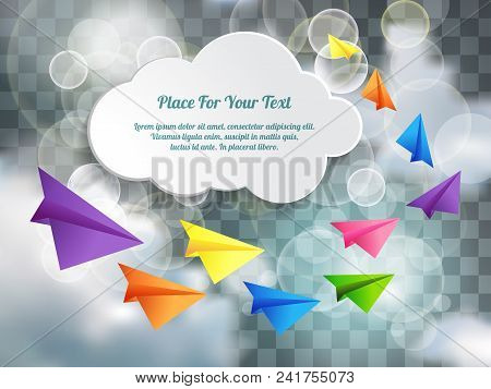 Set Flying Color Vector & Photo (Free Trial) | Bigstock