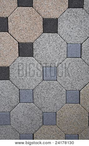 Geometriska sten mönster