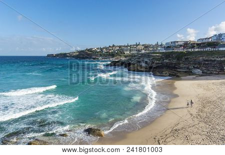 Bondi Beach, Sydney, New South Wales, Australia, 4th April 2018 - Tamarama Beach, New South Wales, A