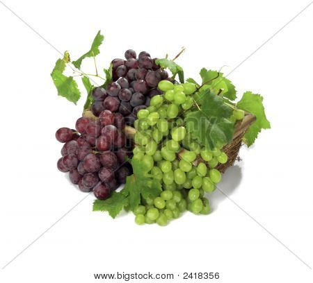 Raisins rouges et blancs