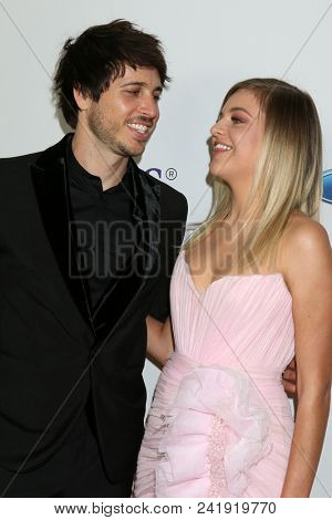 LOS ANGELES - MAY 22:  Morgan Evans, Kelsea Ballerini at the Gracies at the Beverly Wilshire Hotel on May 22, 2018 in Beverly Hills, CA