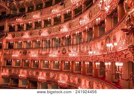 Teatro La Fenice, Venice Opera House, Italy