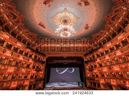 Teatro La Fenice, Venice Opera House, Italy