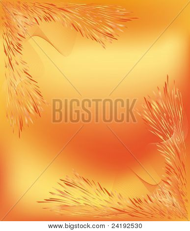 Vetor abstrato dourado