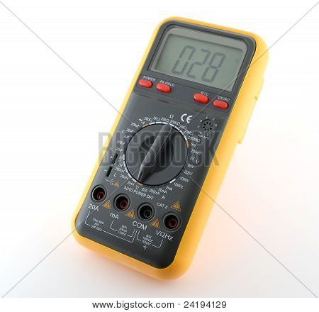 Multimeter Over hvide