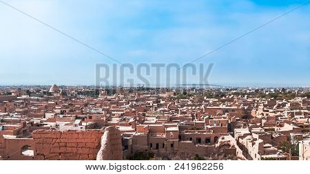 Aerial View On Historical City Of Maybod - Iran