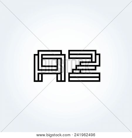 Initial Letter Az Logo Template Vector Design