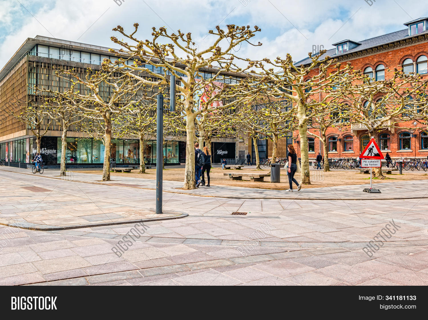 Street Life Odense Image Photo Free Trial Bigstock