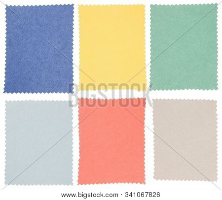 Element For Scrapbooking. Sets Of Frames, Cards, Color Substrates And  Photos. Corners, Paper Notes,