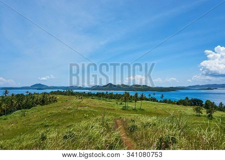View Over Corregidor Island, Next To Siargao Island