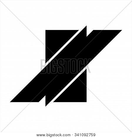 In, Is, Iz Initials Geometric Letter Company