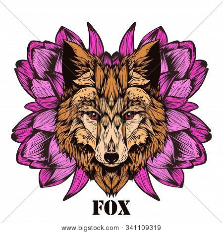 Illustration For Print Of T-shirts, Mugs, Pens, Logos, Tattoo And Other Things. Image Of Totem Anima