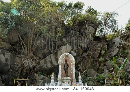 Saraburi Thailand December 23, 2019 : Pha Sadet Railway Station In 1896 King Chulalongkorn The Great