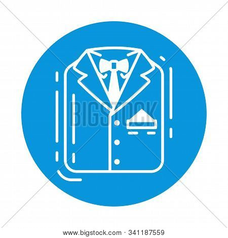 Mens Suit Line Icon Vector Photo Free Trial Bigstock