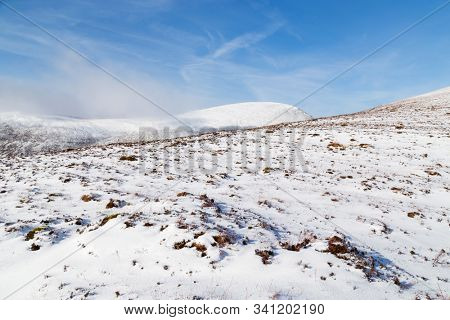 Snow in the the Paps of Anu, Co Kerry, Ireland