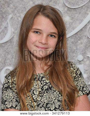 LOS ANGELES - DEC 07:  Raegan Revord arrives for the Brooks Brothers Holiday Celebration Honoring St. Jude on December 07, 2019 in West Hollywood, CA