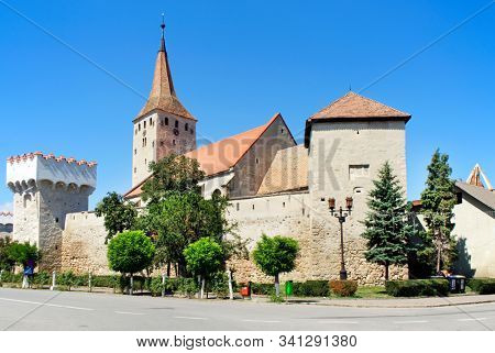   The Fortress of Aiud, Romania, Europe                             