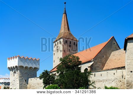   The Fortress of Aiud, Romania, Europe                             