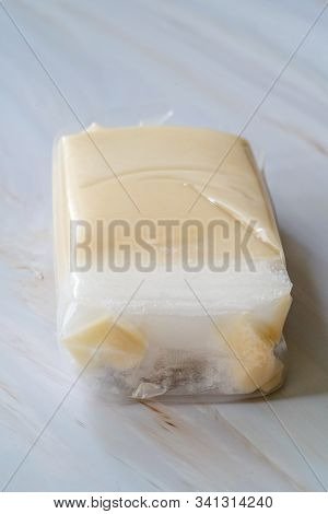 Instant Solid Organic Coconut Milk Cream In Plastic Package For Sale.