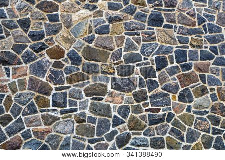 Fieldstone Wall Texture Stone Rock Natural Background