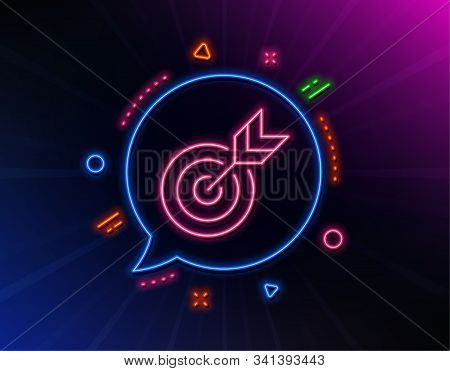 Target Line Icon. Vector & Photo (Free Trial) | Bigstock