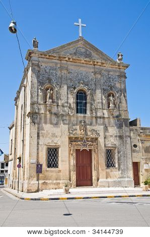 Church of Immaculate Conception. Martano. Puglia. Italy.