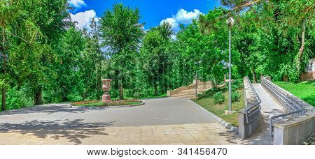 Cascading Stairs In Chisinau, Moldova