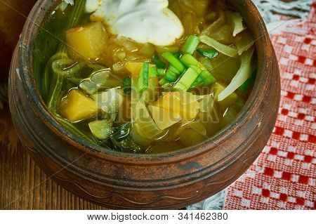 Russian  Cabbage And Turnip Soup