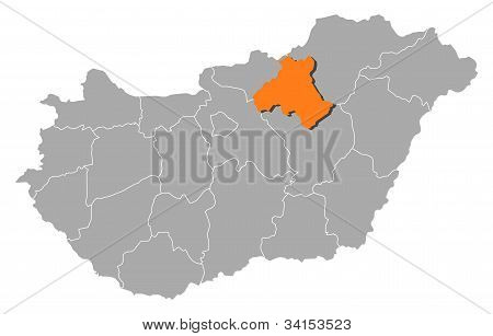 Карта Венгрии, Хевеш подчеркнул