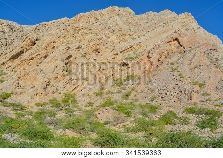 Al Hajar Mountains Near Ras Al Khaimah, United Arab Emirates
