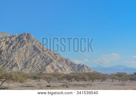 Al Hajar Mountains Near Ras Al Khaimah, United Arab Emirates