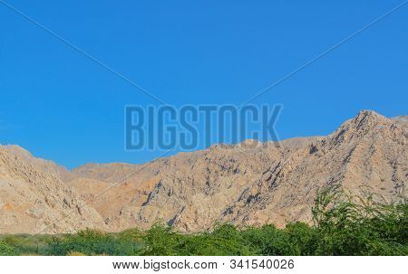 Al Hajar Mountains Near Ras Al Khaimah, United Arab Emirates