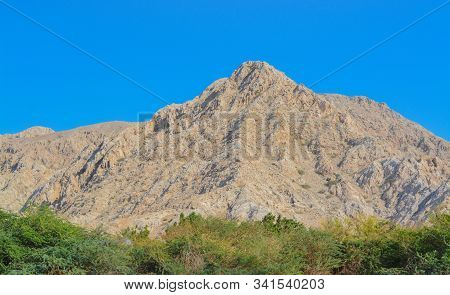 Al Hajar Mountains Near Ras Al Khaimah, United Arab Emirates