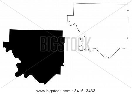 Izard County, Arkansas (u.s. County, United States Of America,usa, U.s., Us) Map Vector Illustration