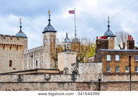 Walls Of Tower Of London, United Kingdom