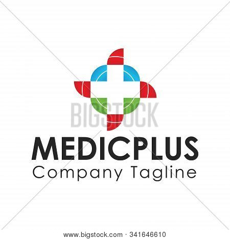 Hospital Logo Design Template. Medical Health Logo