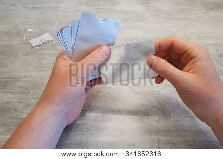 Cases For Plastic Cards. White Cases For Cards.