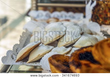 Delicious Santa Clara Pastry In Coimbra, Portugal