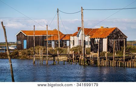 La Tremblade, Oyster farming, Charente Maritime, France