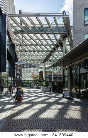 Philips Museum Entrance. Eindhoven City Center, Netherlands.