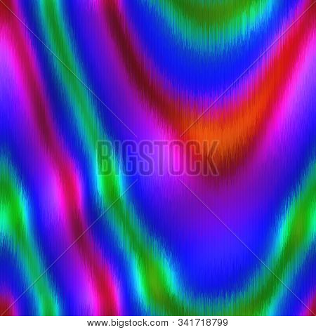 Ombre Bright Saturated Neon Pop Blurry Pattern