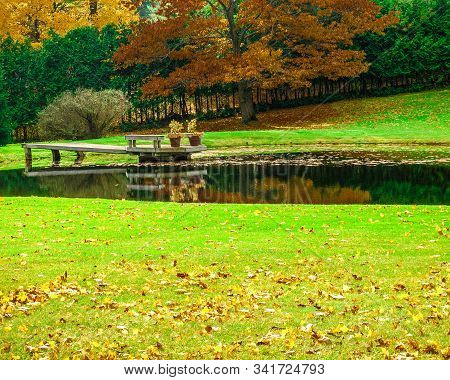 Beautiful Fall Colors Of Caledon, On, Canada