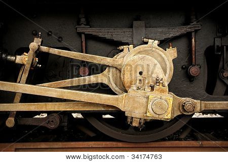 Lokomotive detail