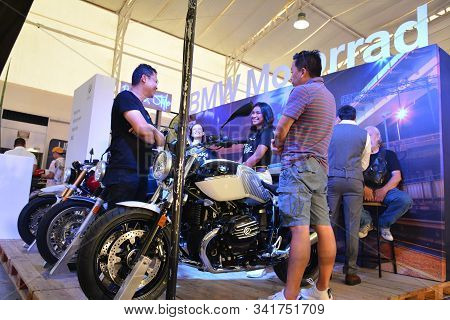 Pasig, Ph - Sept. 29: Bmw Motorrad Motorcycle Booth At Philippine Moto Heritage Weekend On September
